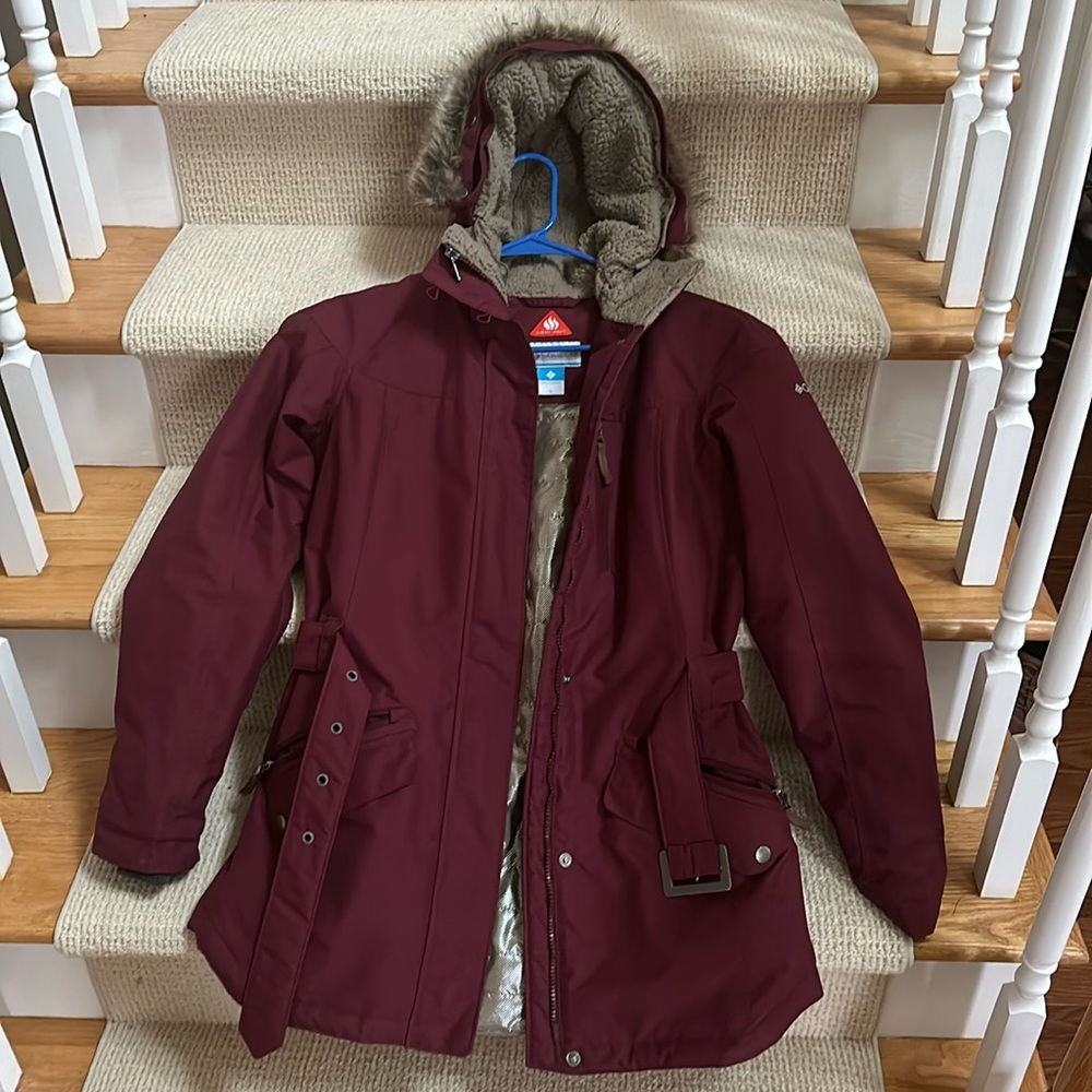 Columbia Jacket with Omni-Heat, Omni-Tech Size S